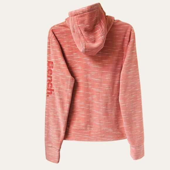 BENCH Women's Soft Coral Hooded Fleece Jacket - Picture 12 of 16